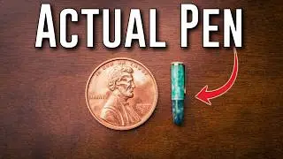 11 INSANE Tiny Fountain Pens!