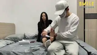 SMILE琳琳多人500系列挠脚心视频 Asian Girl Linlin's Tickle Video