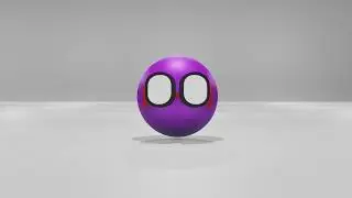 3D Countryballs Animation Test (Blender)
