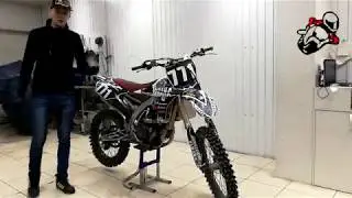 #1 YAMAHA YZF250 2014 года процесс разборки, снятие мотора!
