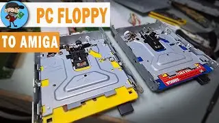 Adapting a Mitsumi D359M3 PC Floppy Drive to AMIGA
