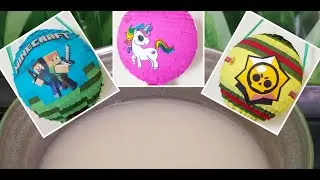 Как сделать клей для пиньяты из муки и воды!