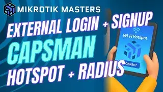 MikroTik Hotspot with External Login & FreeRADIUS + Signup Page