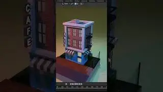 coffeeshop in blender 