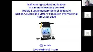 Maintaining student motivation in a remote teaching context