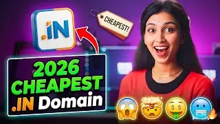 Buy Domain in 50 Rupee | Cheapest Domain Offers 2026 ✅