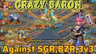 Insane Baron Rally Against Emperor Strongest Enemy || Lords Mobile