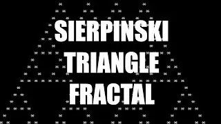 Sierpinski Triangle Fractal - (Turbo Assembler) - Assembly x86 16 bit - DOS