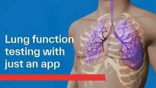 Lung testing via app