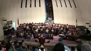 Misa Góspel en Harlem (Nueva York) Julio 2018