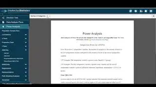 Power Analysis