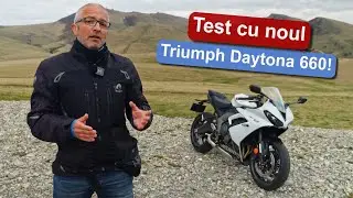 Test Triumph Daytona 660: agil, echilibrat și distractiv