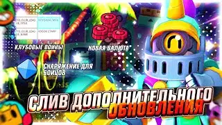 😱 CЛИВ СЕНТЯБРЬСКОГО ОБНОВЛЕНИЯ 🔥 Клубовая Лига? Новая валюта в Бравл Старс? Cнаряжения Бойцов?