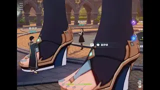 Genshin Impact Giantess Mod Test