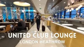 United Club Lounge Heathrow Terminal 2 / June 2024