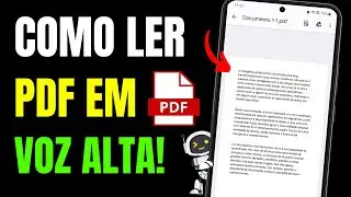 COMO LER PDF em VOZ ALTA no CELULAR