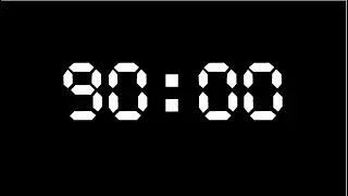 90 Minute Timer Alarm (Countdown Timer)