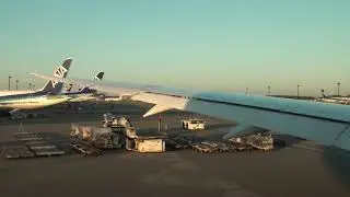 ANA180 成田空港離陸 成田～メキシコシティ初便 B787-8 2017/2/15 Take-off at Narita International Airport