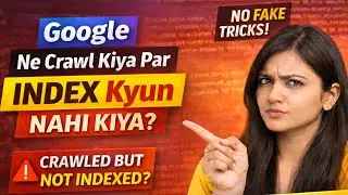 Crawled – Currently Not Indexed Full Fix 2026 | Blogger Indexing Problem Solution