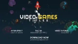 Adobe After Effects  - Games Intro