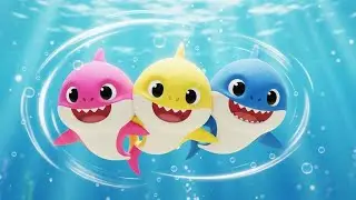 Неожиданный всплеск с друзьями Малыша акул 🦈 | веселый для детей | смех, игры и забавные приключения
