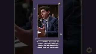 OpenAI Leadership Shakeup: Sam Altman FIRED!? #news #ai #openai #chatgpt #web3
