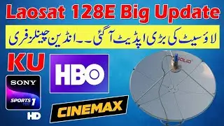 Laosat 128E KU Band New Big Update 2024