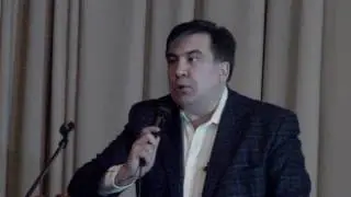 Михаил Саакашвили в Новоград Волынском
