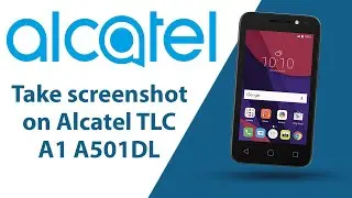 How to take screenshot on Alcatel TLC A1 A501DL?