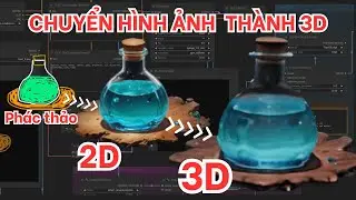 Chuyển ảnh 2d sang 3d bằng ai với ComfyUI Workflow
