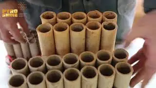 Fireworks producing process