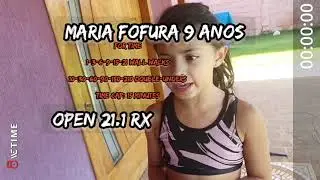 Maria Fofura open 21.1 rx 261reps