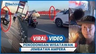 Detik-detik Penangkapan Preman Penodongan Wisatawan di Atas Jembatan Ampera, Lebih 30 Kali Beraksi