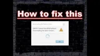 How to fix Cannot find Adb/fastboot in xiomi fastboot tool