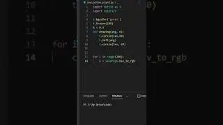 Create amazing flower in python using python turtle graphics 