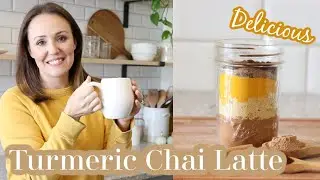 Caffeine-Free Turmeric Chai Tea | Chai Tea Mix | Homemade Chai Tea | Caffeine-Free Chai Mix