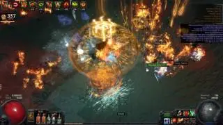 Path Of Exile bladefall/blade vortex Chiftain