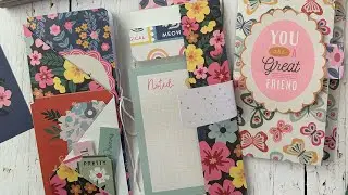 Slim Zig-Zag Pocket Folio Folder /Journal or TN Cover | TUTORIAL - Easy Fold Project Idea