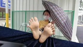 The best toes wiggling ever