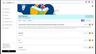Project Xero Campus - Pre Alpha Demonstration | Node JS | React JS | Next JS | Full-Stack