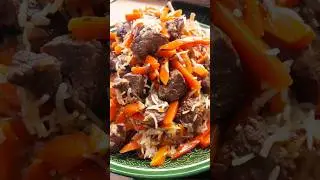 Плов на пол кило риса
