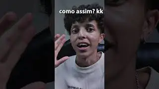 Fui reagir ao novo canal do bluezao e isso aconteceu kkkkk  