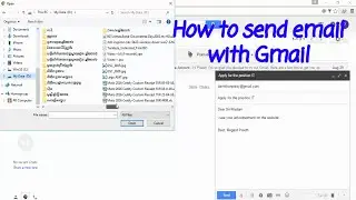 How to Send Email on Gmail 2016 speak khmer || របៀបផ្ញើម៉ែលនៅក្នុង Gmail 2016