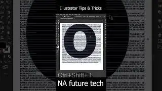 How to Make Multiple Text effect in Adobe Illustrator 