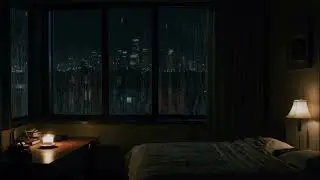 Rain Sounds ASMR - Soft Rain on Window - Rain Sounds for Sleep, ADHD, Fall Asleep Fast ⚡🌧️
