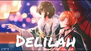 Nightcore - Delilah (Lyrics)
