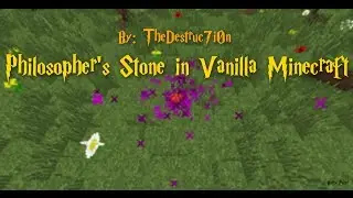 [HOW TO] The Philosopher's Stone In Vanilla Minecraft