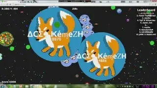 Agar.io Командная игра 42000  /// Team game -42000m