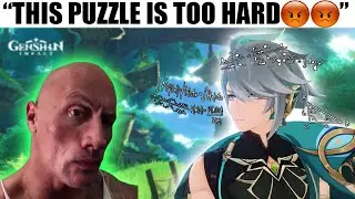 Solving Puzzles in Sumeru be Like... || Genshin memes