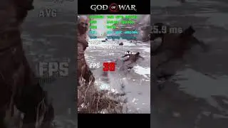 God of War : RTX 3050 Benchmark #Shorts